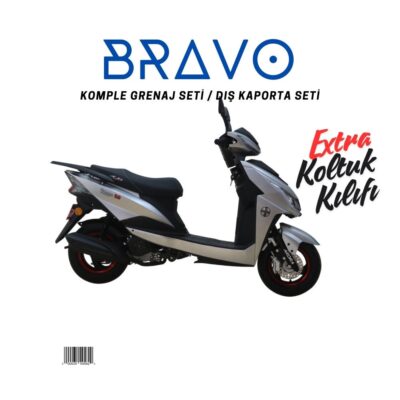 Arora Bravo Gümüş Gri Grenaj Seti 19 Parça